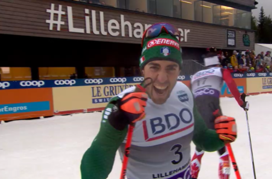 Fondo - Coppa del Mondo: fantastico Federico Pellegrino, la sprint di Lillehammer è sua!