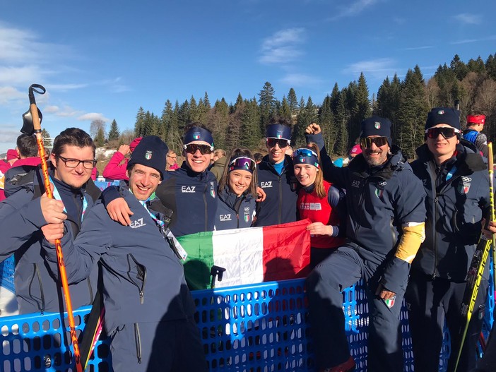 Losanna 2020 - Risultato storico per il biathlon italiano: la staffetta mista è d'oro alle Olimpiadi Giovanili!