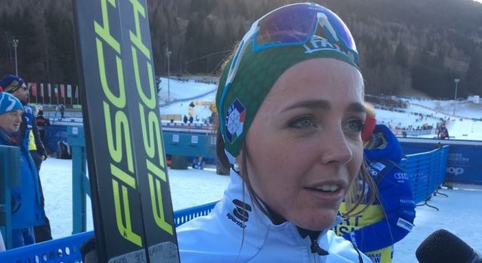 Fondo - Caterina Ganz amareggiata per la caduta che le ha rovinato la 30km di Holmenkollen