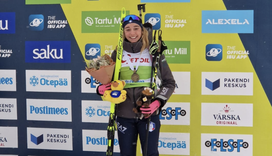 Biathlon - Carlotta Gautero festeggia il suo bronzo: &quot;Dopo due quarti posti vale di più. Ora mi sento una biatleta più completa e competitiva&quot;