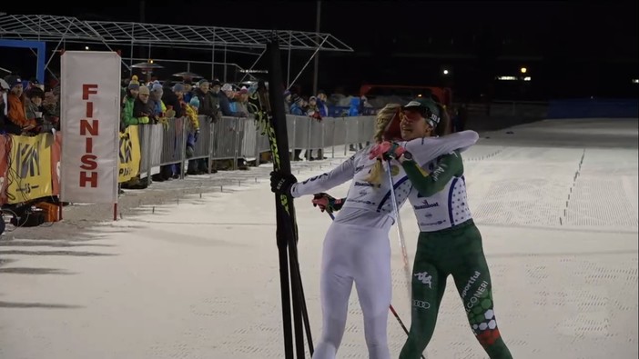 Combinata Nordica Femminile - Gianmoena seconda nella gara FIS di Falun