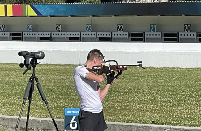 Biathlon - Lukas Hofer si allena ad Anterselva, dove è presente anche il CS Carabinieri