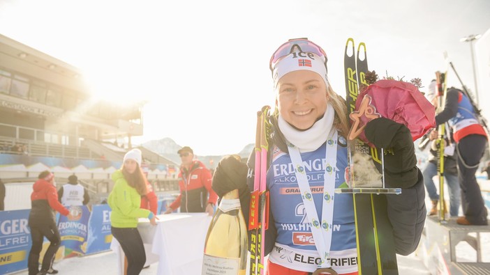 Biathlon - Ingrid Tandrevold: &quot;Contenta per aver raggiunto i miei obiettivi stagionali&quot;