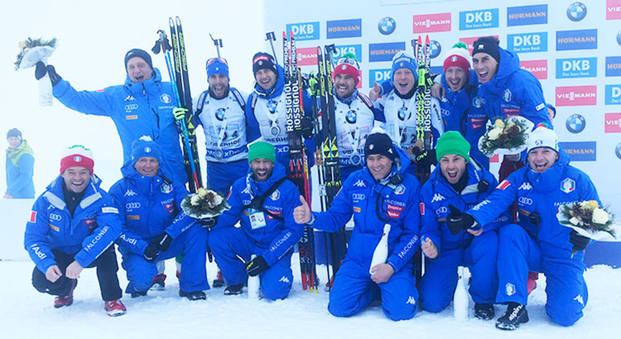 Biathlon - Definiti i quartetti azzurri per le staffette di domani