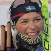 Sci di fondo - A Gällivare bene Frida Karlsson nonostante l'incidente con Wikström