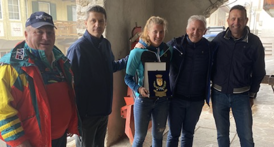 Sci Alpinismo - Peio ha festeggiato Lisa Moreschini per gli ottimi risultati stagionali