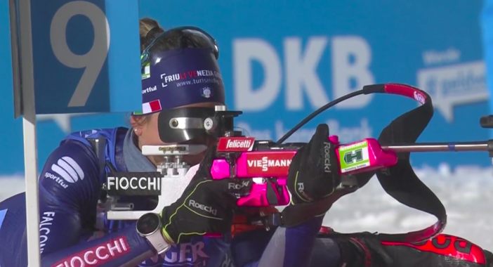 Biathlon, Lisa Vittozzi: &quot;Oggi sono contenta per aver sparato bene, nella sprint ho avuto un problema tecnico alla diottra&quot;