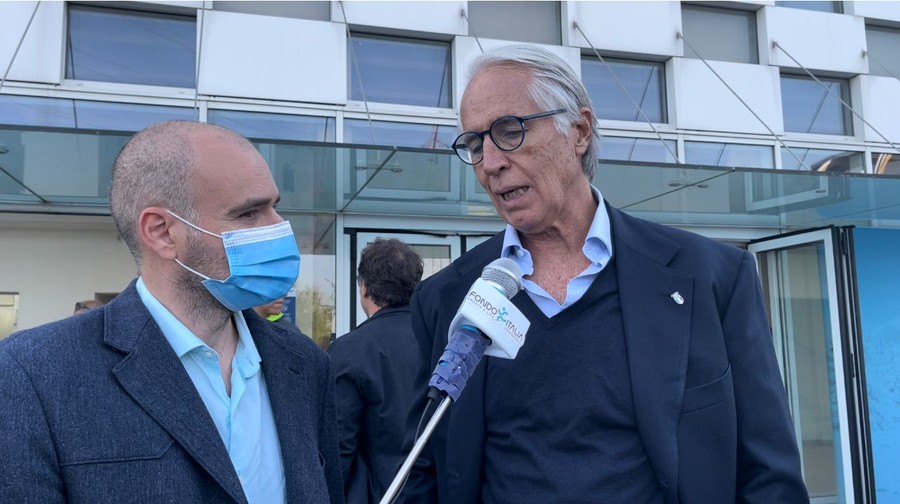 Giovanni Malagò dà il benvenuto ad Andrea Varnier, nuovo ad della Fondazione Milano Cortina 2026