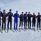 Sci di fondo - Raduno in Val di Fiemme per la nazionale juniores azzurra prima del finale di stagione