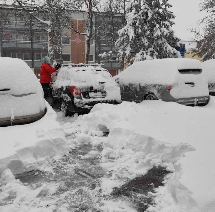 Fondo - A Kiruna (Svezia) arriva la prima nevicata della stagione!