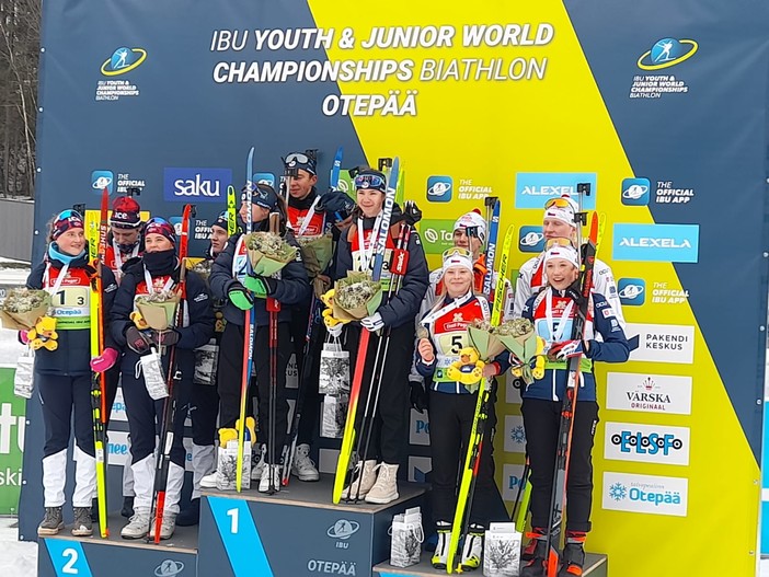 Biathlon - Mondiali Youth: sempre e solo Francia nelle staffette miste. L’Italia chiude al 5°