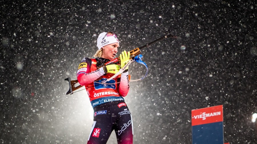 Biathlon - Røiseland non cede: week end perfetto per lei. Wierer double face, 15ima