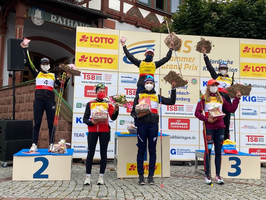Combinata Nordica - Altro terzo posto per Annika Sieff a Oberhof