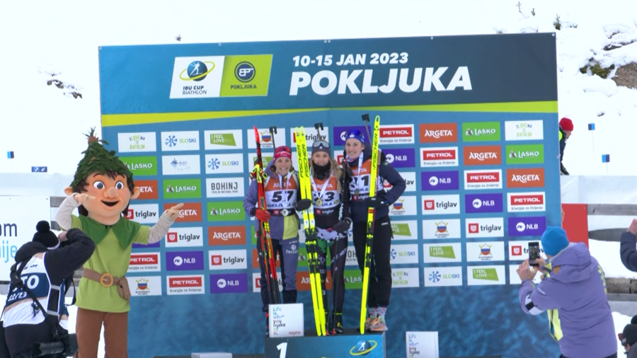 Biathlon - Perfetta al poligono, Hannah Auchentaller vince la Short Individual
