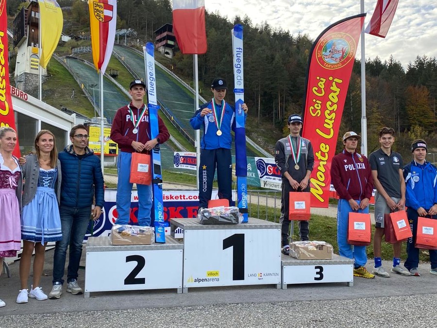 Salto con gli sci - Giovanni Bresadola vince il titolo italiano assoluto a Villach