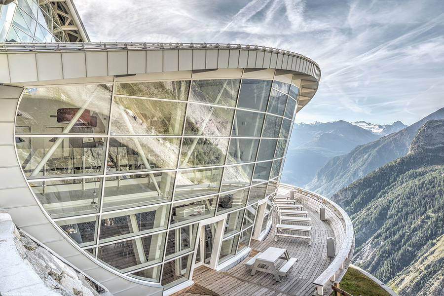 Lo Skyway sul Monte Bianco