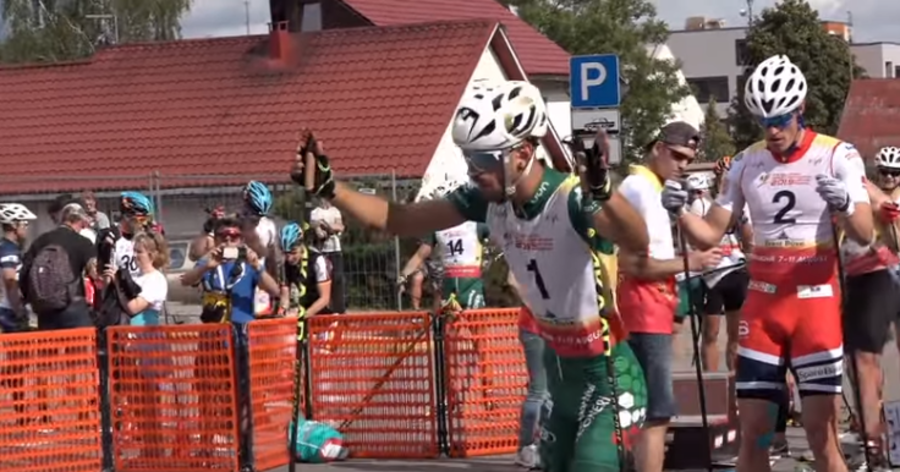 Skiroll, Coppa del Mondo - Arriva la zampata di Emanuele Becchis: al cuneese la sprint di Trento