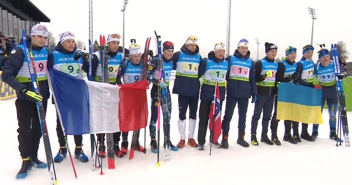 Biathlon - Mondiali Junior Otepaa: la Norvegia vince la Staffetta maschile. Italia solo nona.