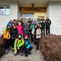 Valori Olimpici nella scuola - Gli alunni dell'Istituto Bresadola di Trento ospiti delle Fiamme Gialle a Predazzo