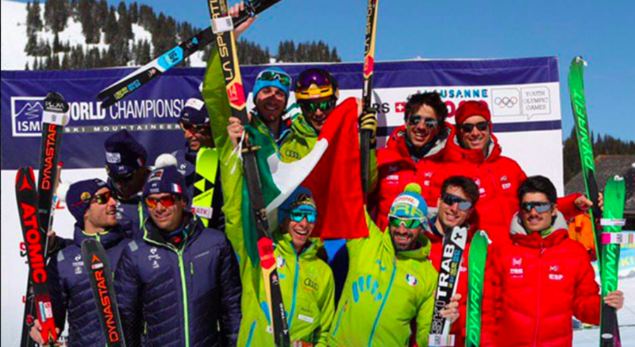 Sci Alpinismo - Mondiali: Italia oro nella staffetta maschile e argento in quella mista giovanile
