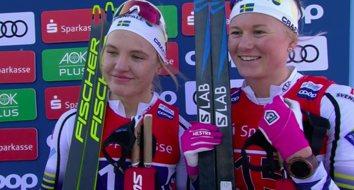 Fondo - Coppa del Mondo: Maja Dahlqvist e Linn Svahn imbattibili nella team sprint
