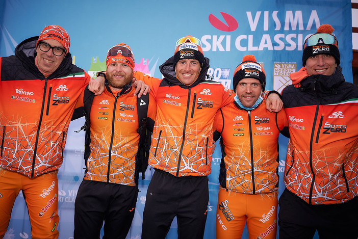 Gran fondo - Chiuso il Pro Tour del Visma Ski Classics, la soddisfazione di SottoZero Trentino Team Zorzi Max
