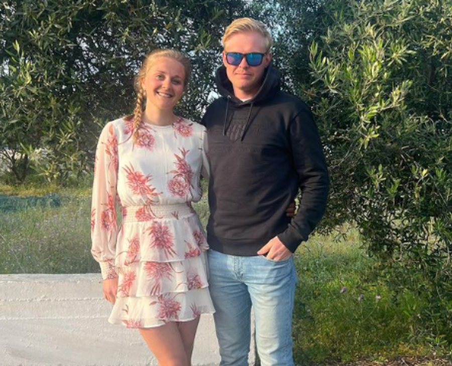 Stina Nilsson ed Emil Nykvist (foto: Instagram)