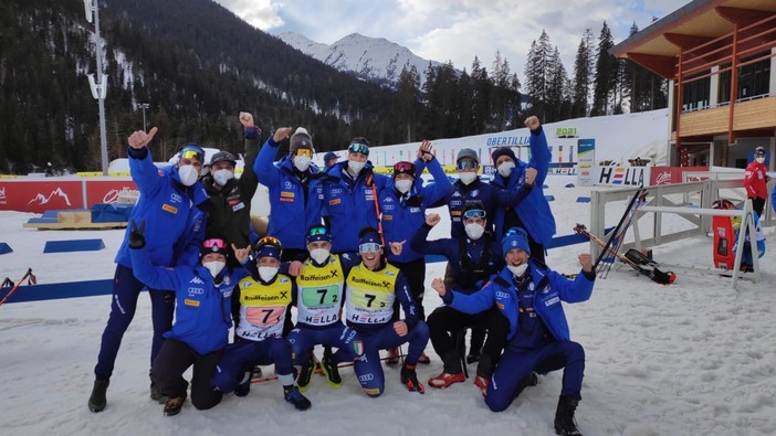 Biathlon - Bronzo per la staffetta maschile italiana ai Mondiali Youth