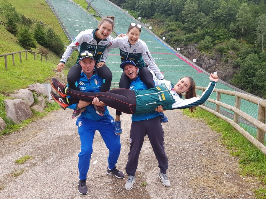 Salto - La squadra femminile si allena in Austria, uomini tra Tarvisio e Planica
