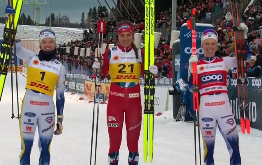 Sci di Fondo - Trondheim: Skistad vince una Sprint al cardiopalma! Battute Svahn e Ribom.