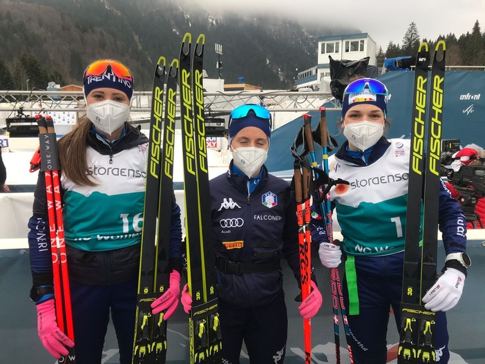 Oberstdorf 2021 - Sieff, Dejori e Prinoth dopo la prima della combinata nordica femminile: &quot;Che bello essere qui&quot;