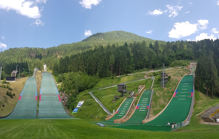 (Trampolino Predazzo - pagina fb Predazzo Ski Jumping)