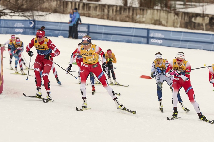 Fondo - La classifica del Tour de Ski femminile alla vigilia dell'ultima tappa: 3&quot; di vantaggio per Johaug