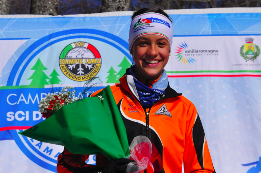 Giulia Piacenza, vincitrice della sprint U15 femminile