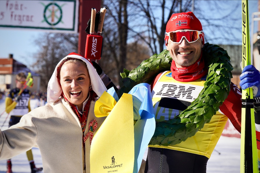 Sci di fondo, Nygaard ​​e Øyre Slind vincitori della mitica Vasaloppet 2022