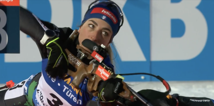 Biathlon - Lisa Vittozzi: &quot;So di aver fatto una bella prestazione e sono contenta&quot;