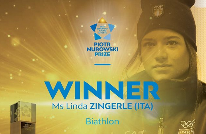 Biathlon - Il Comitato Olimpico Europeo premia Linda Zingerle: è la miglior giovane degli sport invernali