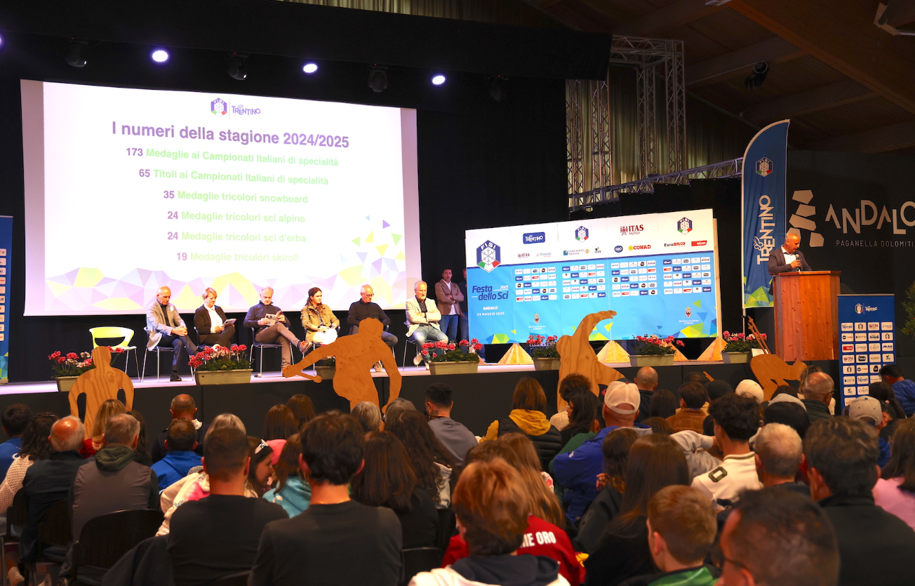 Festa dello Sci ad Andalo, il Comitato Trentino celebra i suoi talenti: la fondista Alice Leoni Giovane Promessa dell’Anno
