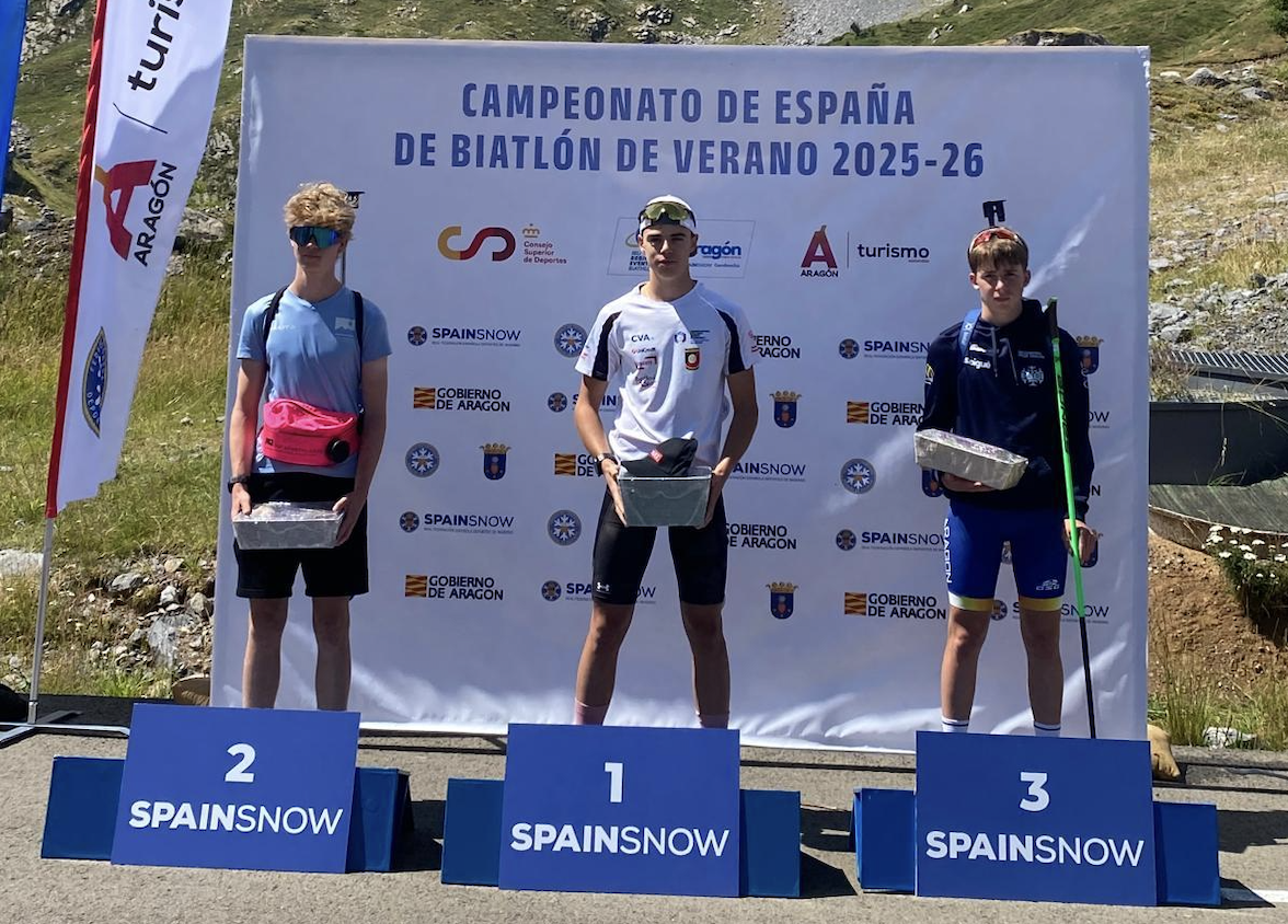 Italia protagonista all’Aragón Summer Biathlon: Lorenzo Bonino vince, doppio podio al femminile