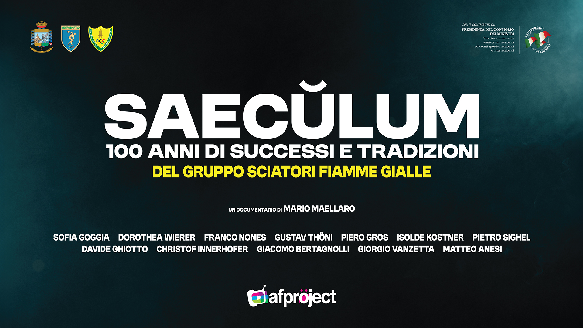 Il docufilm SAECULUM protagonista alla 20esima edizione della Festa del Cinema di Roma