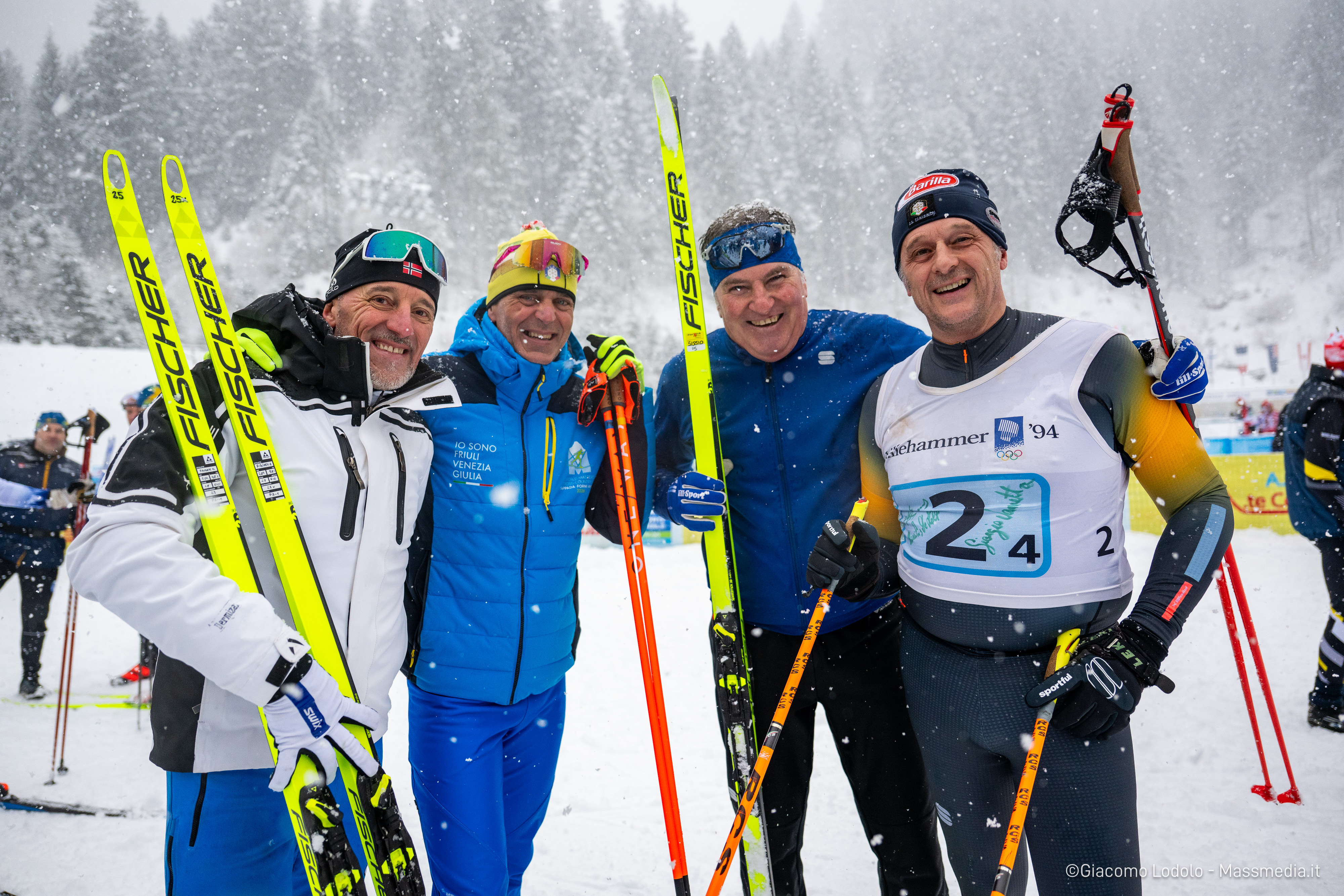 Sci di Fondo – FOTOGALLERY. Le immagini più belle delle Staffette dei Mondiali Masters di Sappada/Forni Avoltri