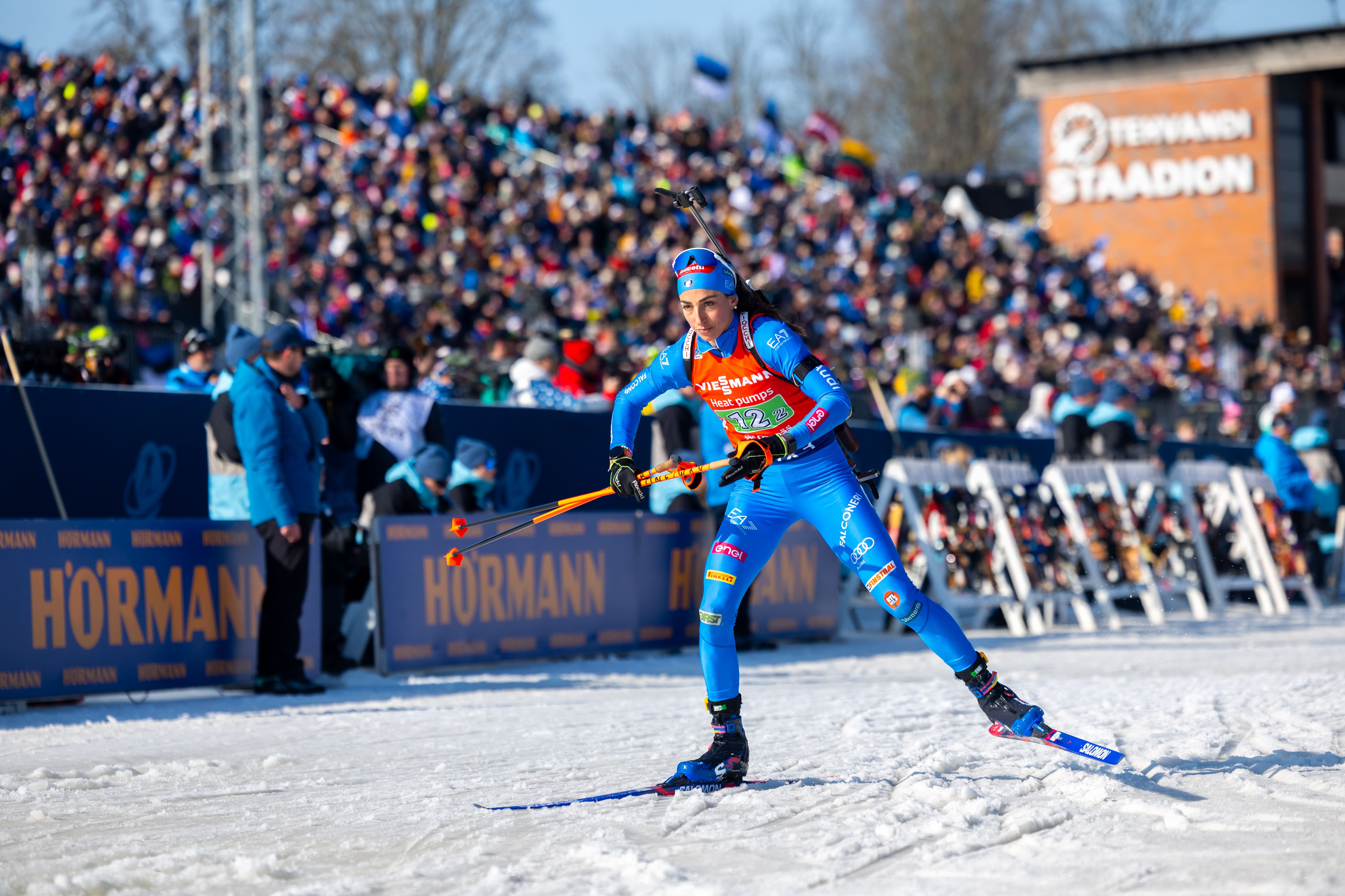Biathlon – Tra vento e tanti errori: la fotogallery delle staffette che hanno chiuso il weekend di Coppa del Mondo a Otepää