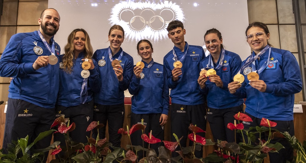 I medagliati dell'Esercito a Milano-Cortina 2026