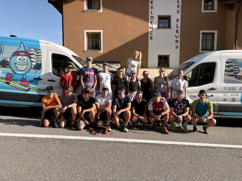 Sci di fondo – La squadra regionale del Comitato FISI – ASIVA si ritrova per un raduno a Pila/Gressan