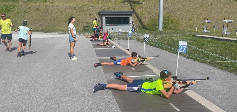 Raduno squadra biathlon Comitato FISI FVG - Forni Avoltri