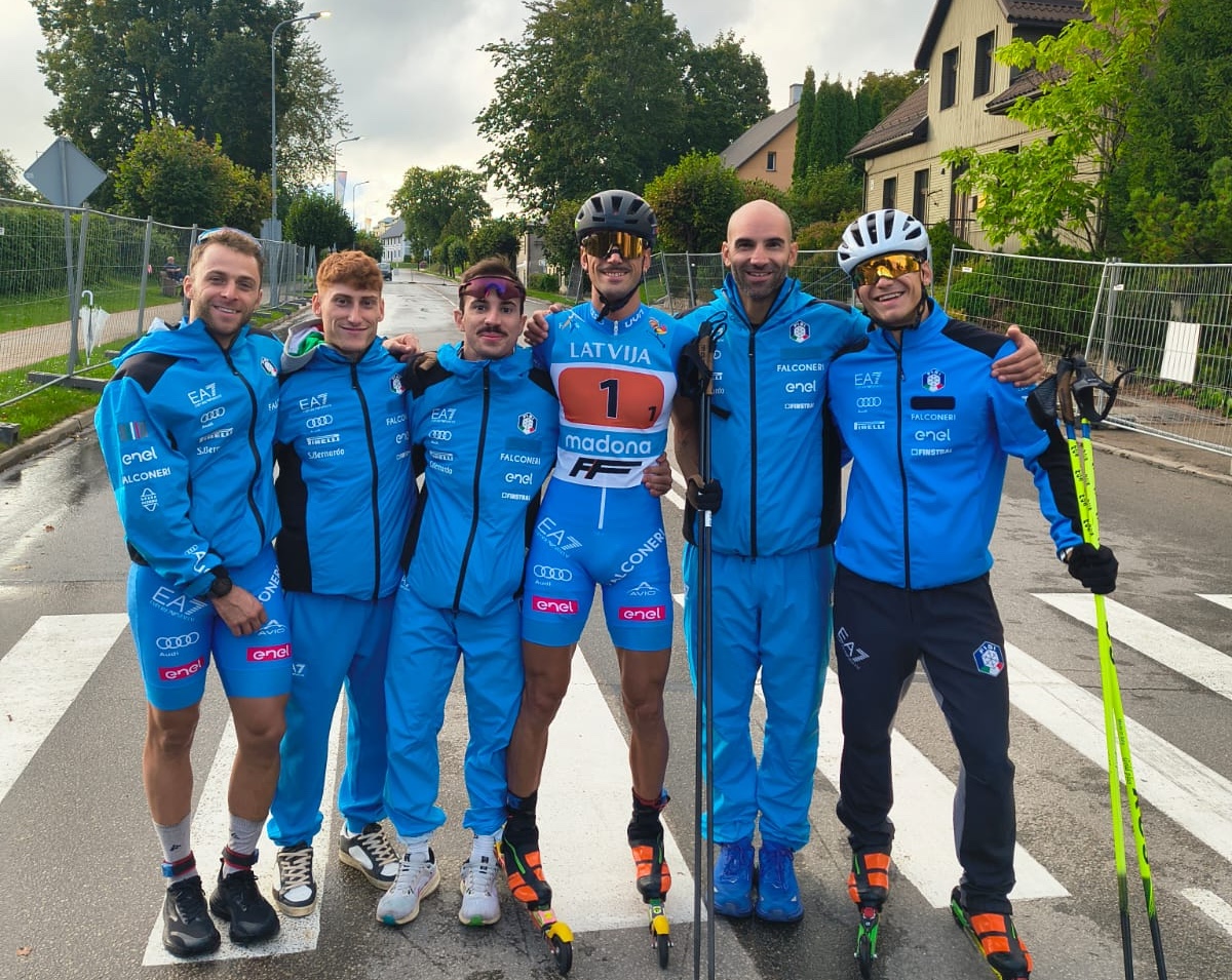 Skiroll – Campionati Mondiali, a Madona doppietta azzurra nella sprint: Becchis ancora d’oro, Valerio argento. Peccato Mortagna, solo quarta.