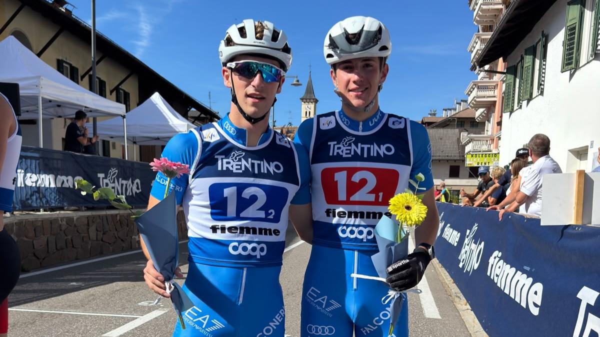 team sprint juniores di Ziano di Fiemme