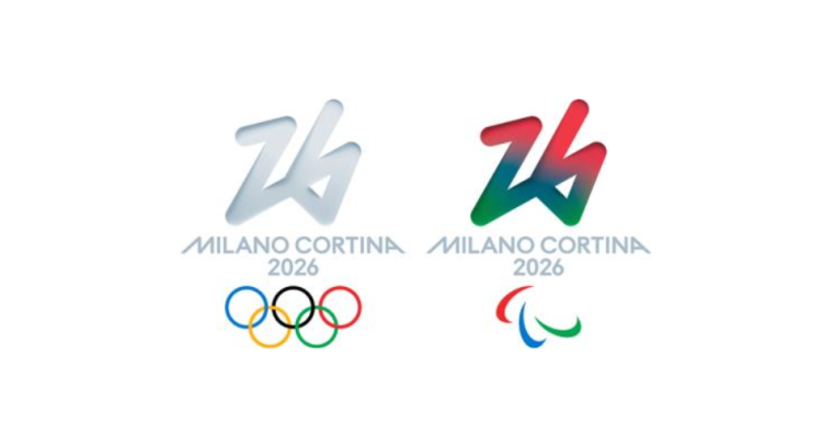logo olimpiadi e paralimpiadi Milano Cortina 2026